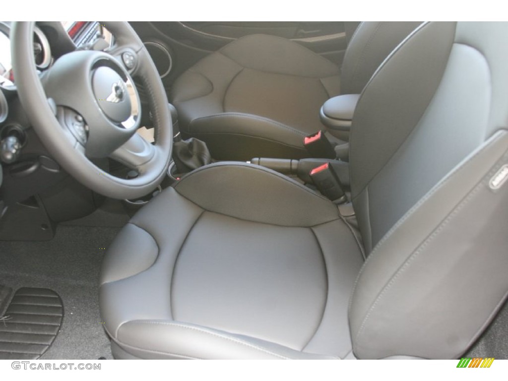 2011 Cooper S Convertible - Chili Red / Carbon Black photo #13