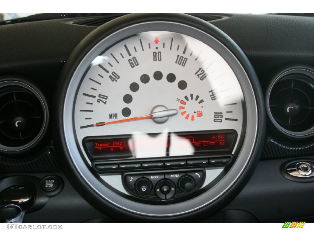 2011 Cooper S Convertible - Chili Red / Carbon Black photo #17
