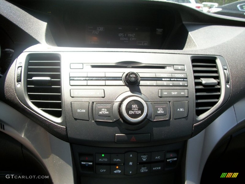 2010 TSX Sedan - Polished Metal Metallic / Ebony photo #20