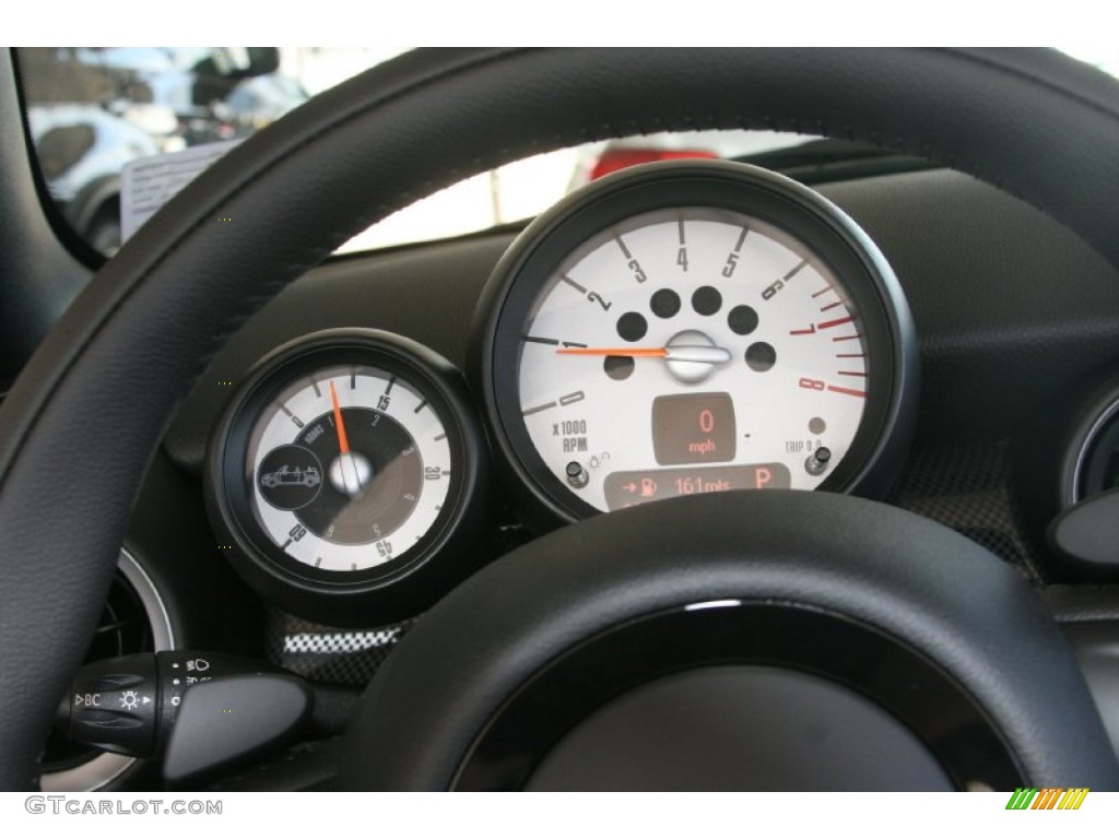 2011 Cooper S Convertible - Chili Red / Carbon Black photo #25