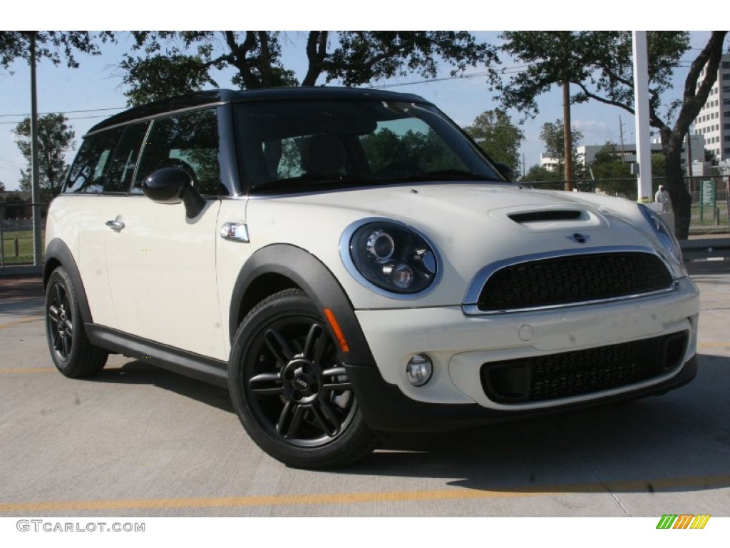 2011 Cooper S Clubman - Pepper White / Hot Chocolate Lounge Leather photo #1