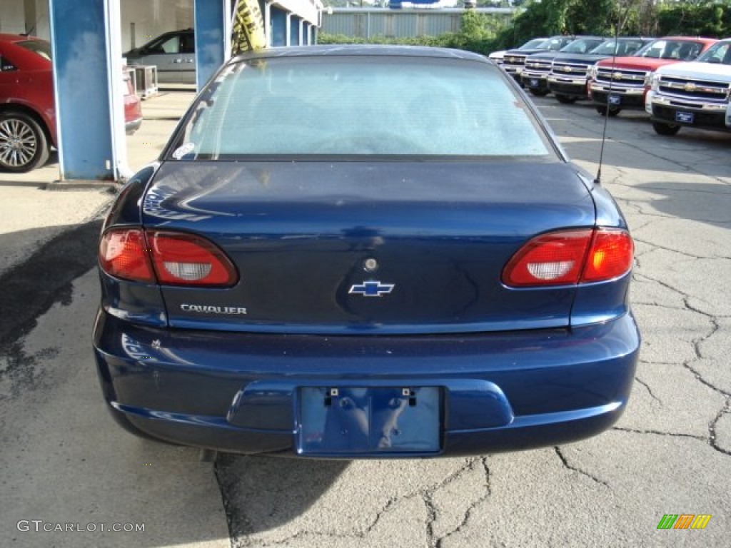 2002 Cavalier Coupe - Indigo Blue Metallic / Graphite photo #7