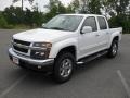 2011 Summit White Chevrolet Colorado LT Crew Cab  photo #1