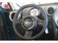 2011 Mini Cooper Carbon Black Interior Steering Wheel Photo