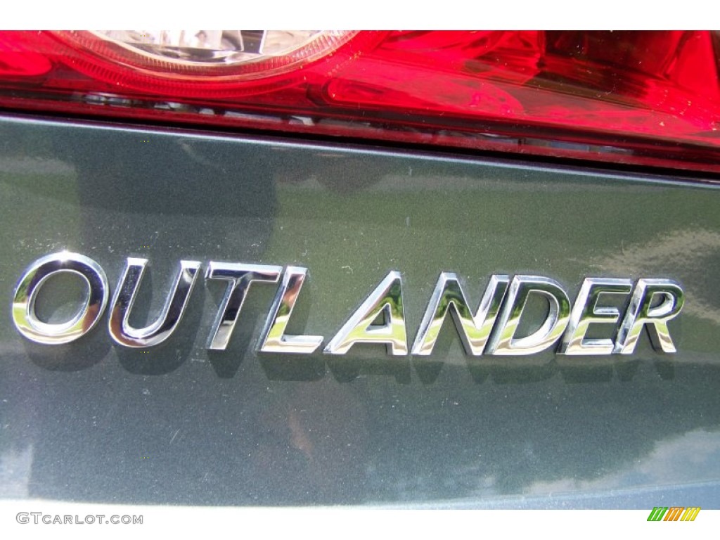 2005 Outlander XLS - Lofty Green Pearl / Charcoal photo #34