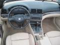 2003 BMW 3 Series Natural Brown Interior Dashboard Photo
