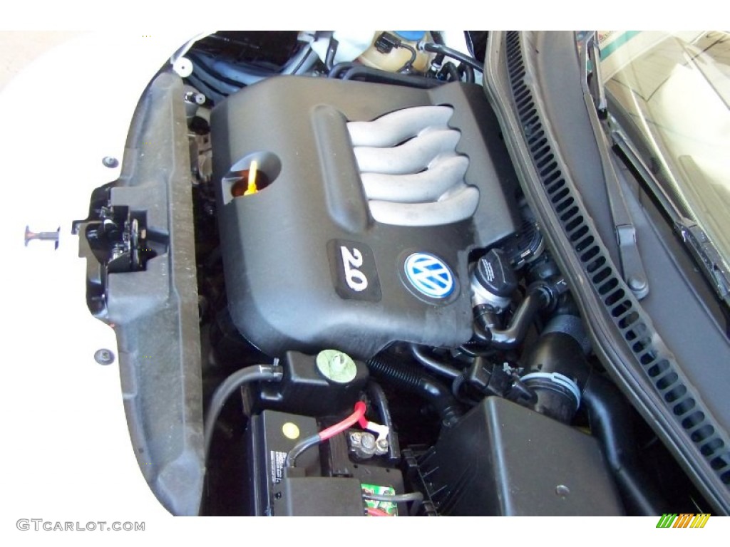 2002 Volkswagen New Beetle GLS Coupe 2.0 Liter SOHC 8V 4 Cylinder Engine Photo #51769097