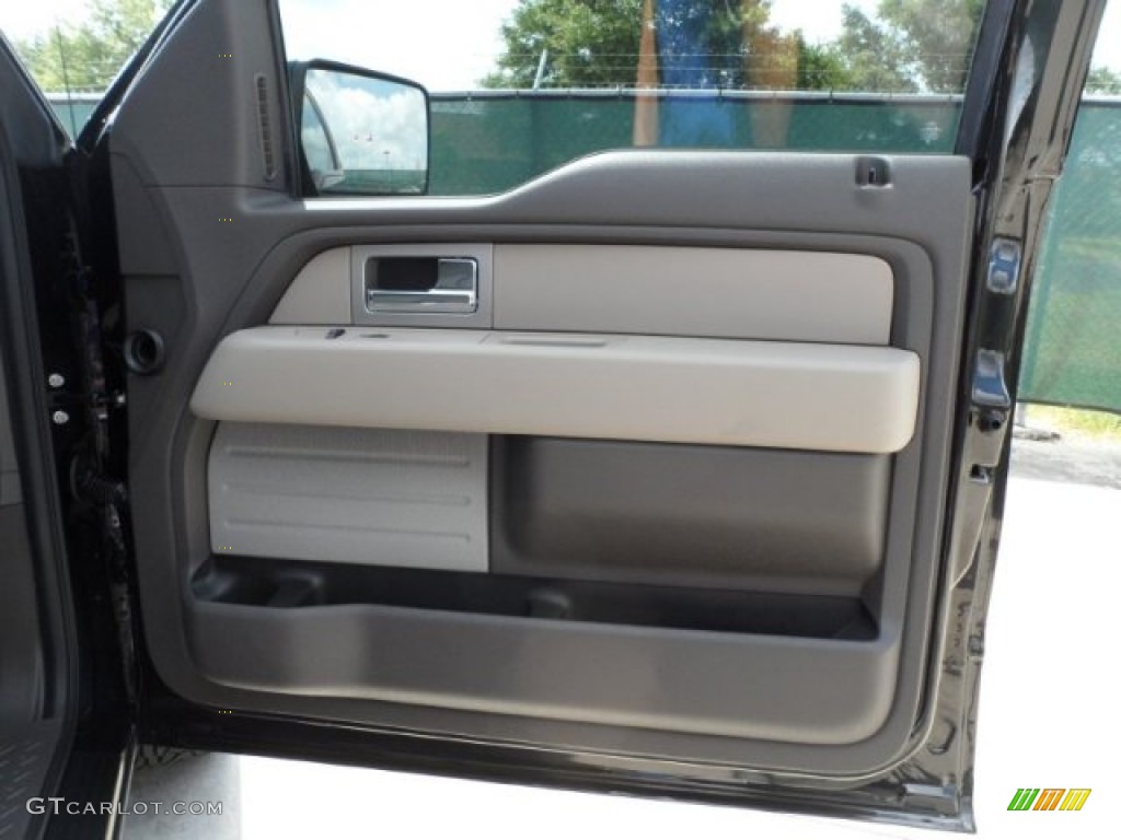 2010 F150 STX SuperCab - Tuxedo Black / Black photo #27