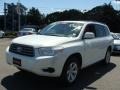 2009 Blizzard White Pearl Toyota Highlander   photo #3