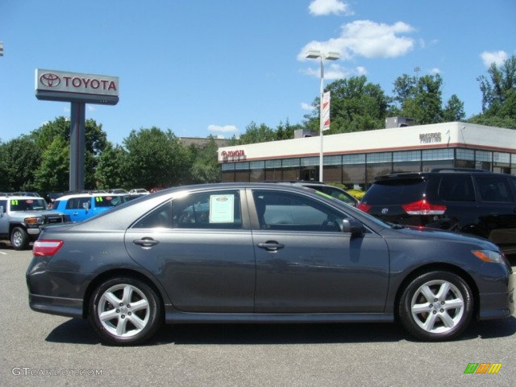 2008 Camry SE V6 - Magnetic Gray Metallic / Dark Charcoal photo #1