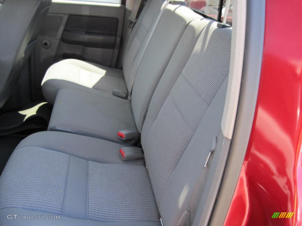 2007 Ram 1500 SLT Quad Cab 4x4 - Inferno Red Crystal Pearl / Medium Slate Gray photo #7