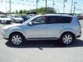 2011 Cool Silver Metallic Mitsubishi Outlander SE AWD  photo #2