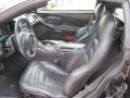 Black 1998 Chevrolet Corvette Convertible Interior Color