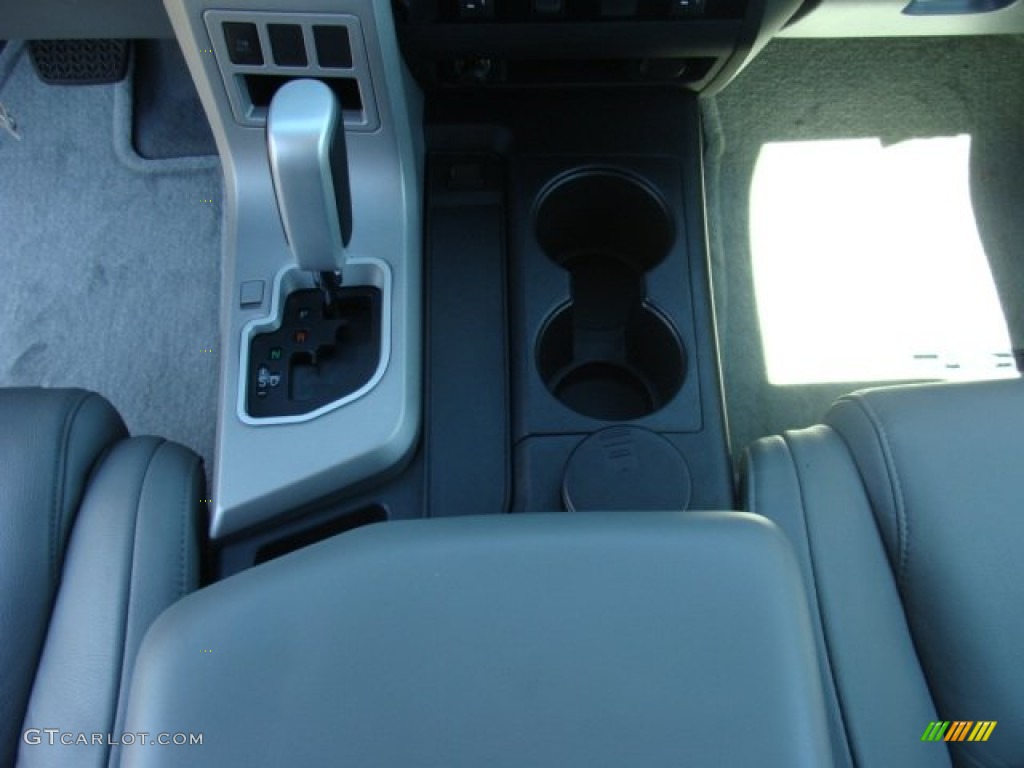 2008 Tundra Limited Double Cab 4x4 - Super White / Graphite Gray photo #12