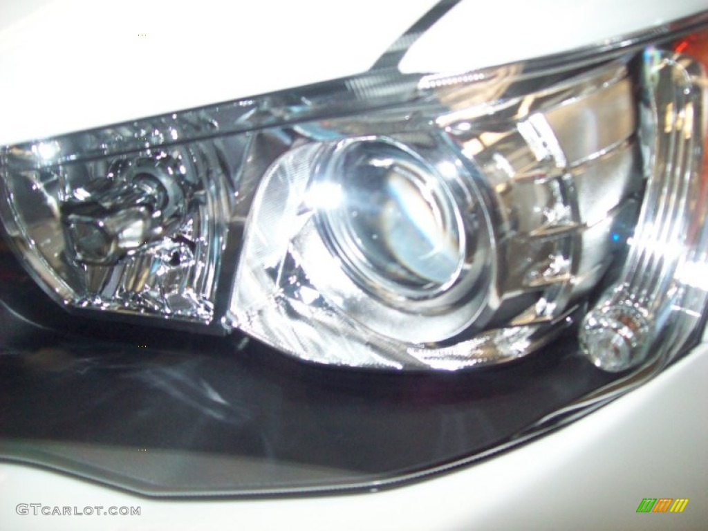 2011 Lancer Evolution GSR - Wicked White / Black photo #12