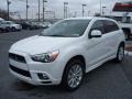 Diamond White Pearl 2011 Mitsubishi Outlander Sport SE Exterior