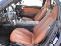 Saddle Brown 2008 Mazda MX-5 Miata Grand Touring Hardtop Roadster Interior Color