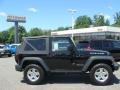 2009 Black Jeep Wrangler Rubicon 4x4  photo #1