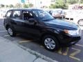 2009 Obsidian Black Pearl Subaru Forester 2.5 X  photo #10