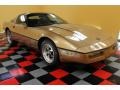 1984 Gold Metallic Chevrolet Corvette Coupe  photo #1