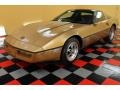 1984 Gold Metallic Chevrolet Corvette Coupe  photo #2