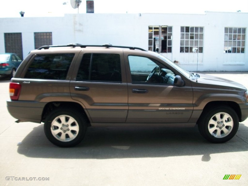 2001 Grand Cherokee Laredo 4x4 - Woodland Brown Satin Glow / Agate photo #4