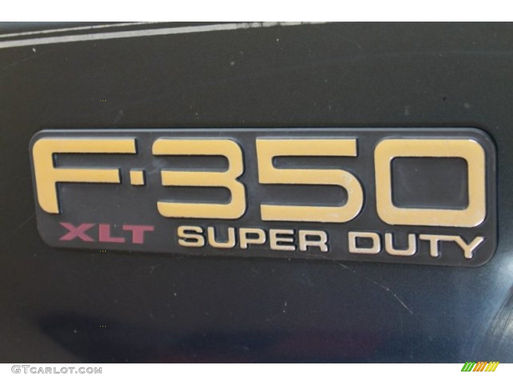 1999 F350 Super Duty XLT SuperCab Dually - Dark Tourmaline Metallic / Medium Graphite photo #5