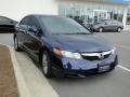 2009 Royal Blue Pearl Honda Civic Si Sedan  photo #2