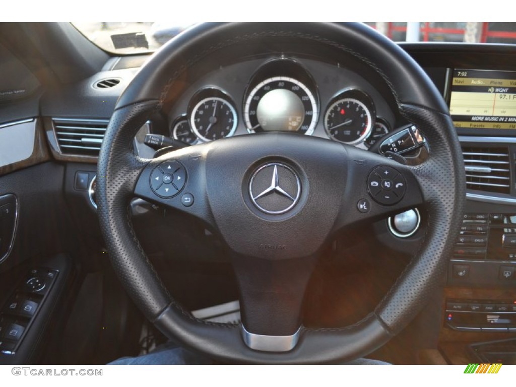 2010 E 350 4Matic Sedan - Arctic White / Black photo #10