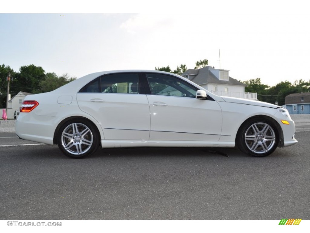 2010 E 350 4Matic Sedan - Arctic White / Black photo #45