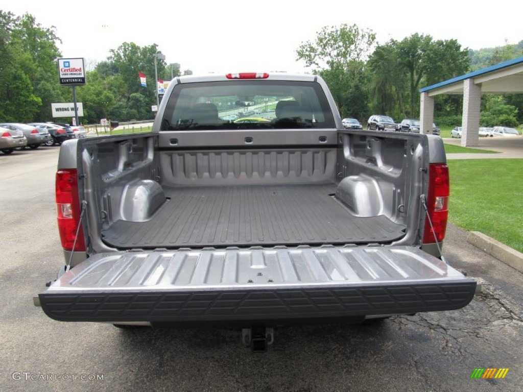 2008 Silverado 1500 LS Extended Cab 4x4 - Graystone Metallic / Dark Titanium photo #4