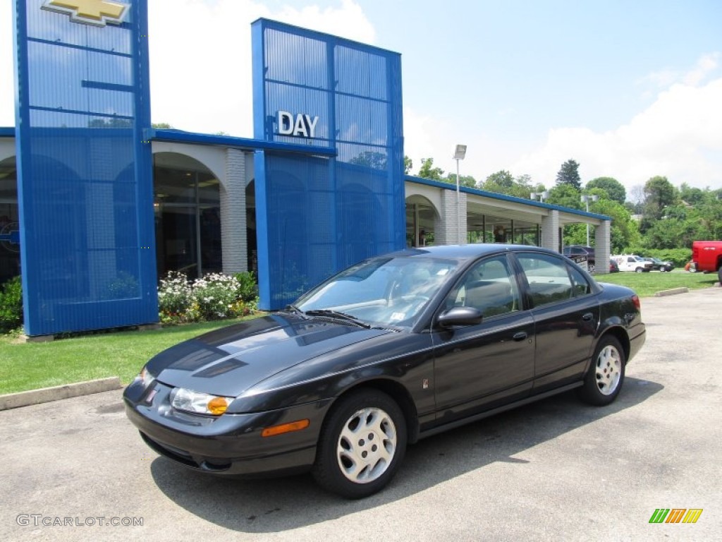2000 L Series LS2 Sedan - Blackberry Pearl / Medium Tan photo #1