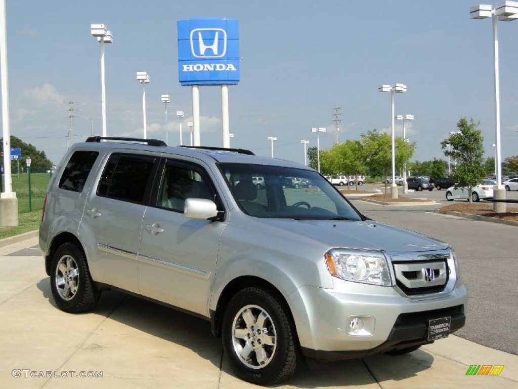 Alabaster Silver Metallic 2010 Honda Pilot Touring Exterior Photo #51779204