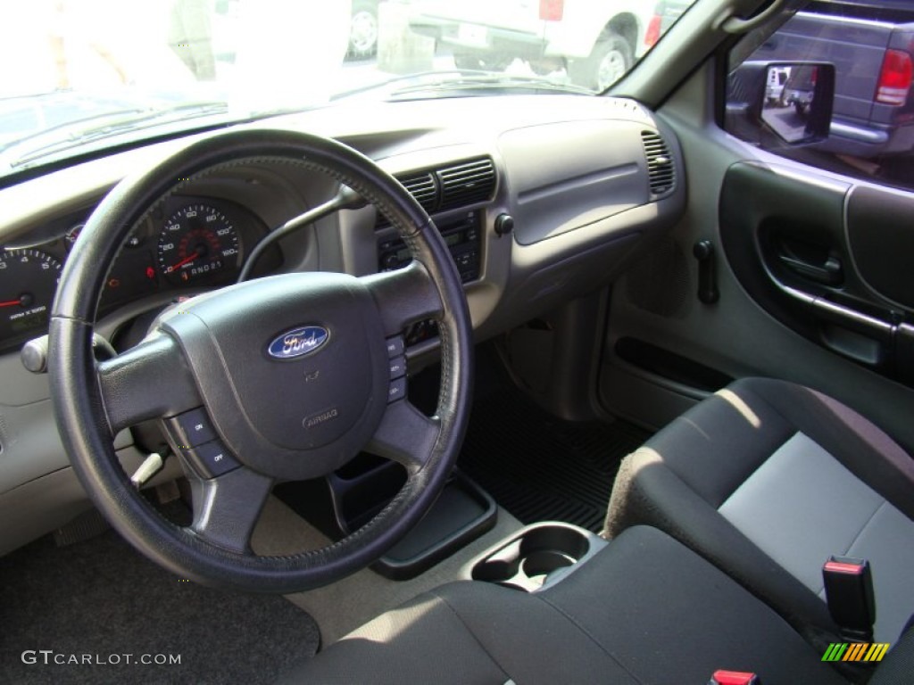 2006 Ranger XLT Regular Cab - Sonic Blue Metallic / Medium Dark Flint photo #15