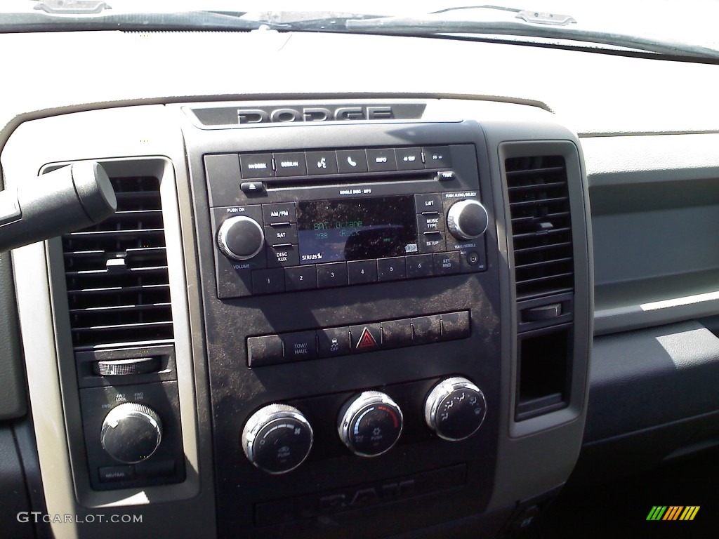 2011 Ram 1500 ST Regular Cab 4x4 - Brilliant Black Crystal Pearl / Dark Slate Gray/Medium Graystone photo #10