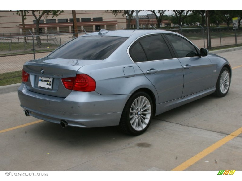 2009 3 Series 335i Sedan - Blue Water Metallic / Black photo #8