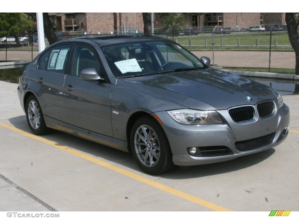 2010 3 Series 328i Sedan - Space Gray Metallic / Black photo #3