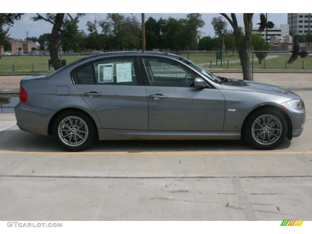 2010 3 Series 328i Sedan - Space Gray Metallic / Black photo #4