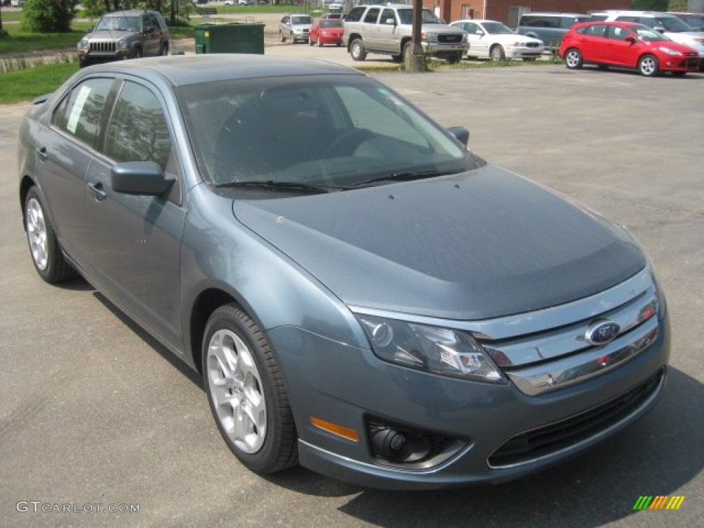 Steel Blue Metallic 2012 Ford Fusion SEL V6 Exterior Photo #51780869