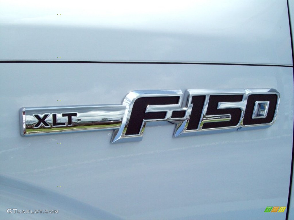 2011 F150 XLT SuperCrew - Oxford White / Steel Gray photo #4