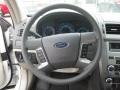 Medium Light Stone 2012 Ford Fusion SE V6 Steering Wheel