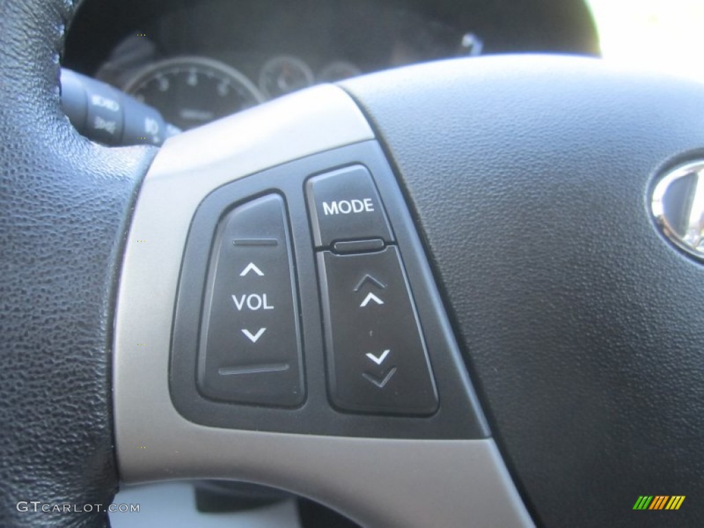 2009 Elantra Touring - Chilipepper Red / Black photo #26
