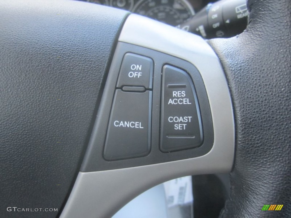 2009 Elantra Touring - Chilipepper Red / Black photo #27