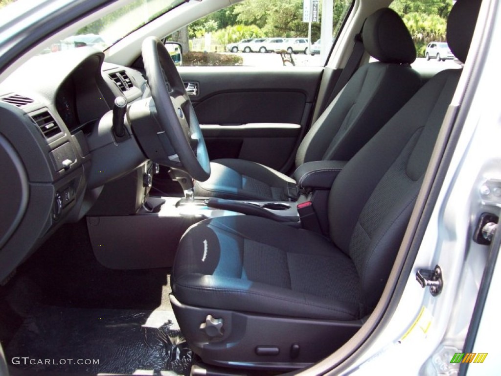 Charcoal Black Interior 2012 Ford Fusion SE Photo #51783209