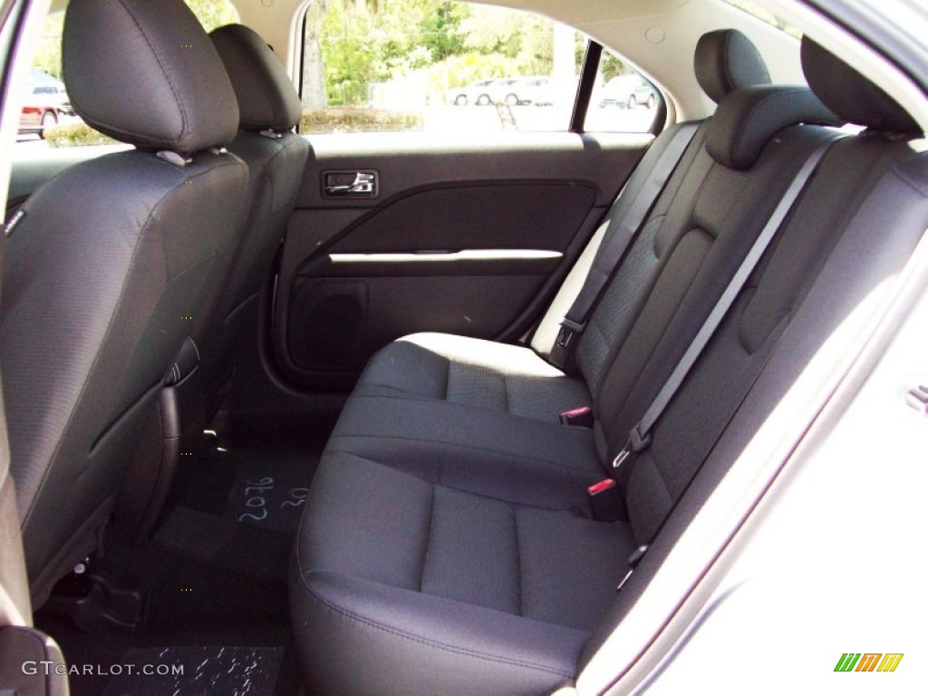 Charcoal Black Interior 2012 Ford Fusion SE Photo #51783224
