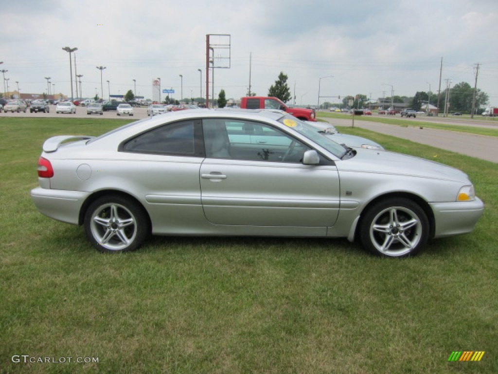 2001 C70 SE Coupe - Mystic Silver Metallic / Beige photo #8