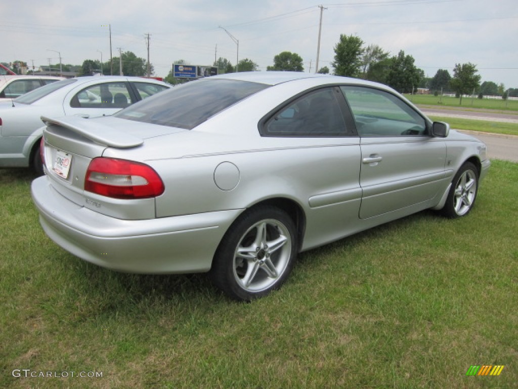 2001 C70 SE Coupe - Mystic Silver Metallic / Beige photo #9