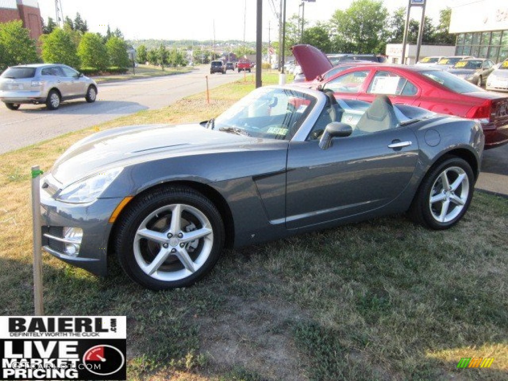 2008 Sky Roadster - Techno Gray / Black photo #3