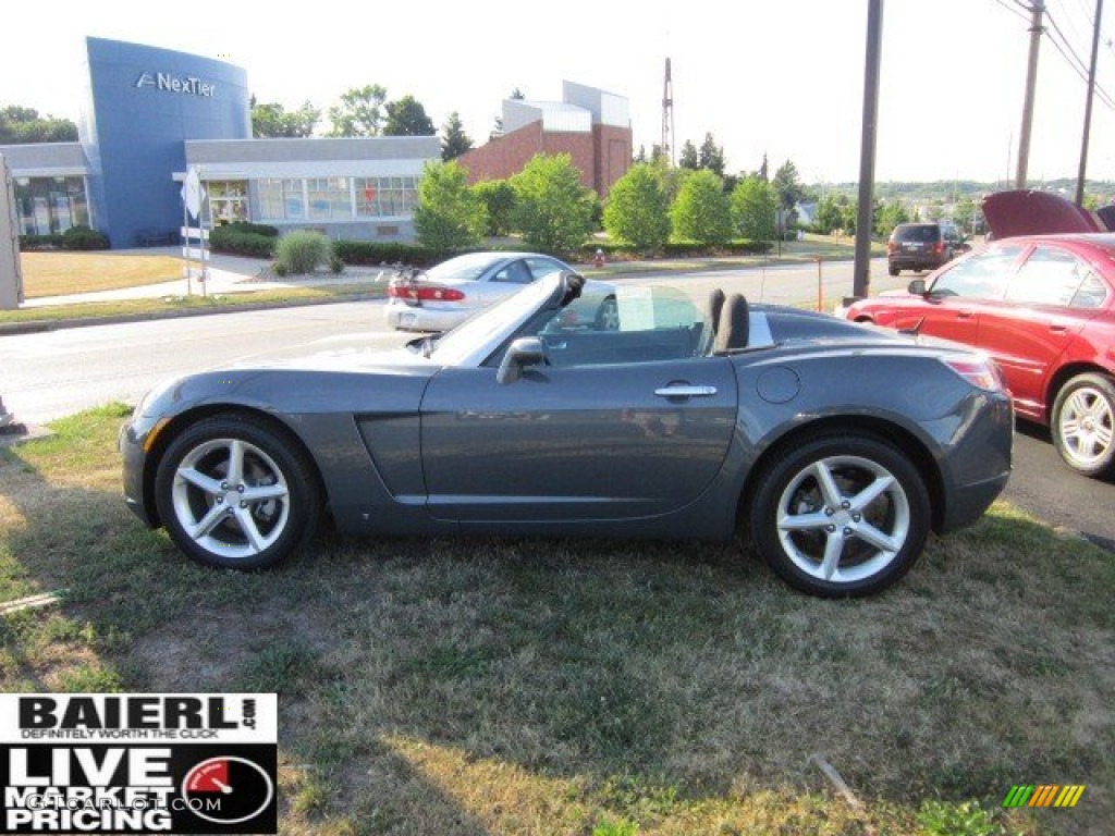 2008 Sky Roadster - Techno Gray / Black photo #4