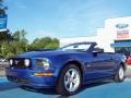 2007 Vista Blue Metallic Ford Mustang GT Premium Convertible  photo #14